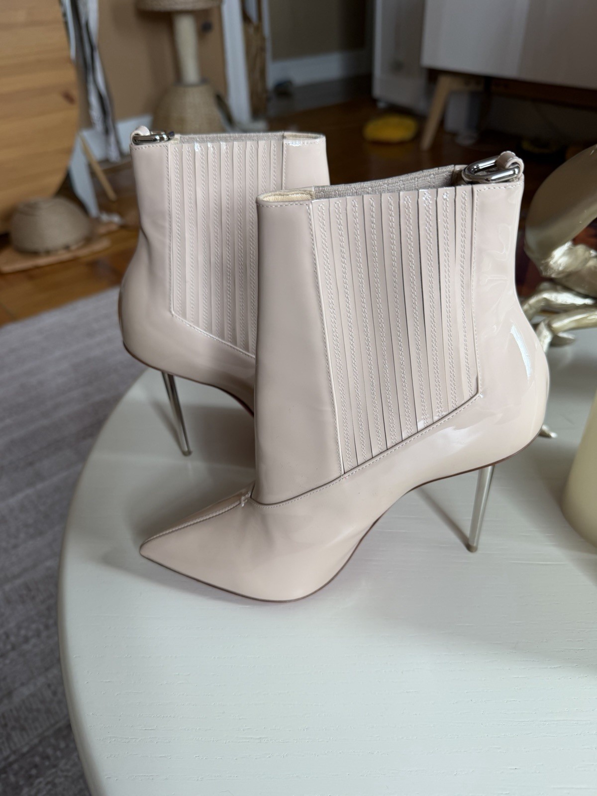 Christian Louboutin So Kate 120mm Size 37.5 – Nude Worn Twice