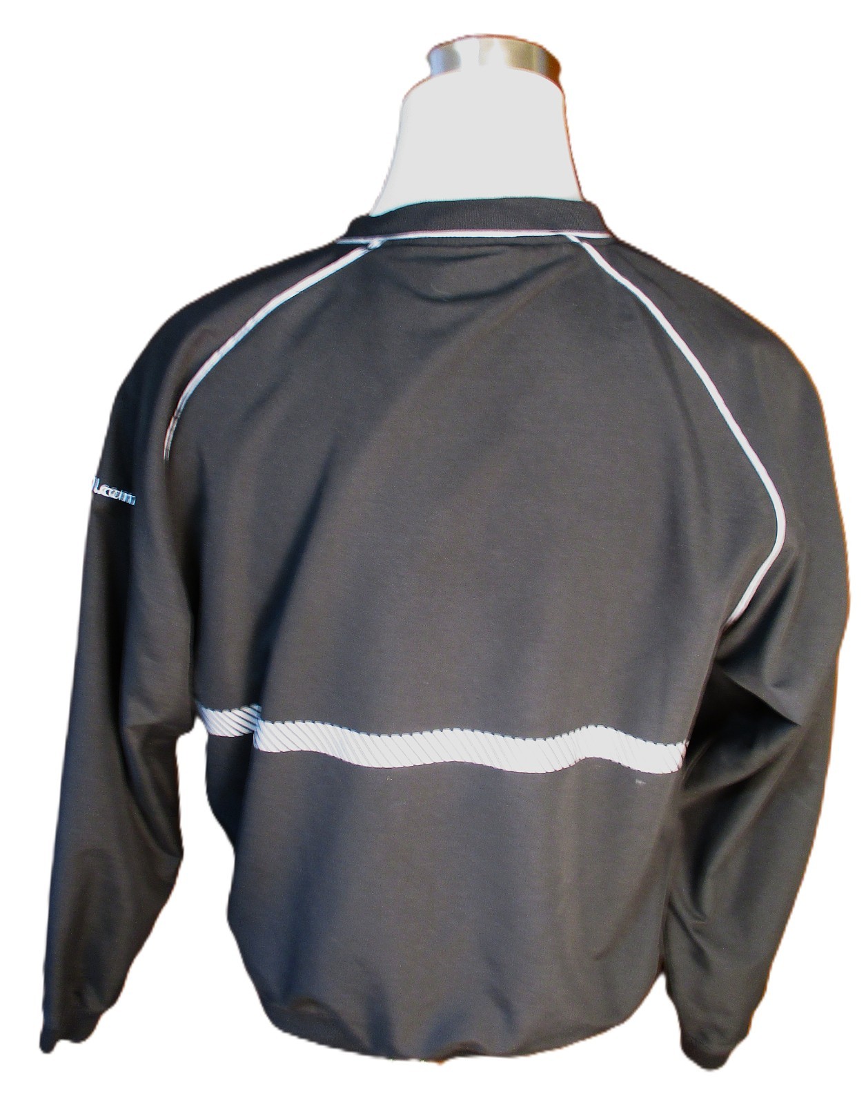 Official U-Haul Men’s Pullover Lined Jacket, Black, Polyester, Size M, EUC