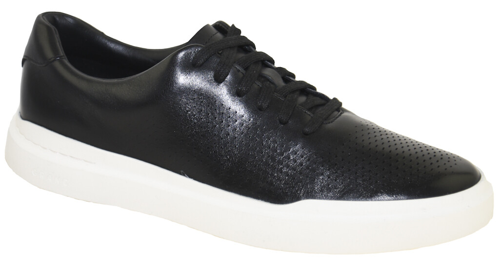 Cole Haan Men’s GrandPrø Rally Laser Cut Sneaker Black Style C31219