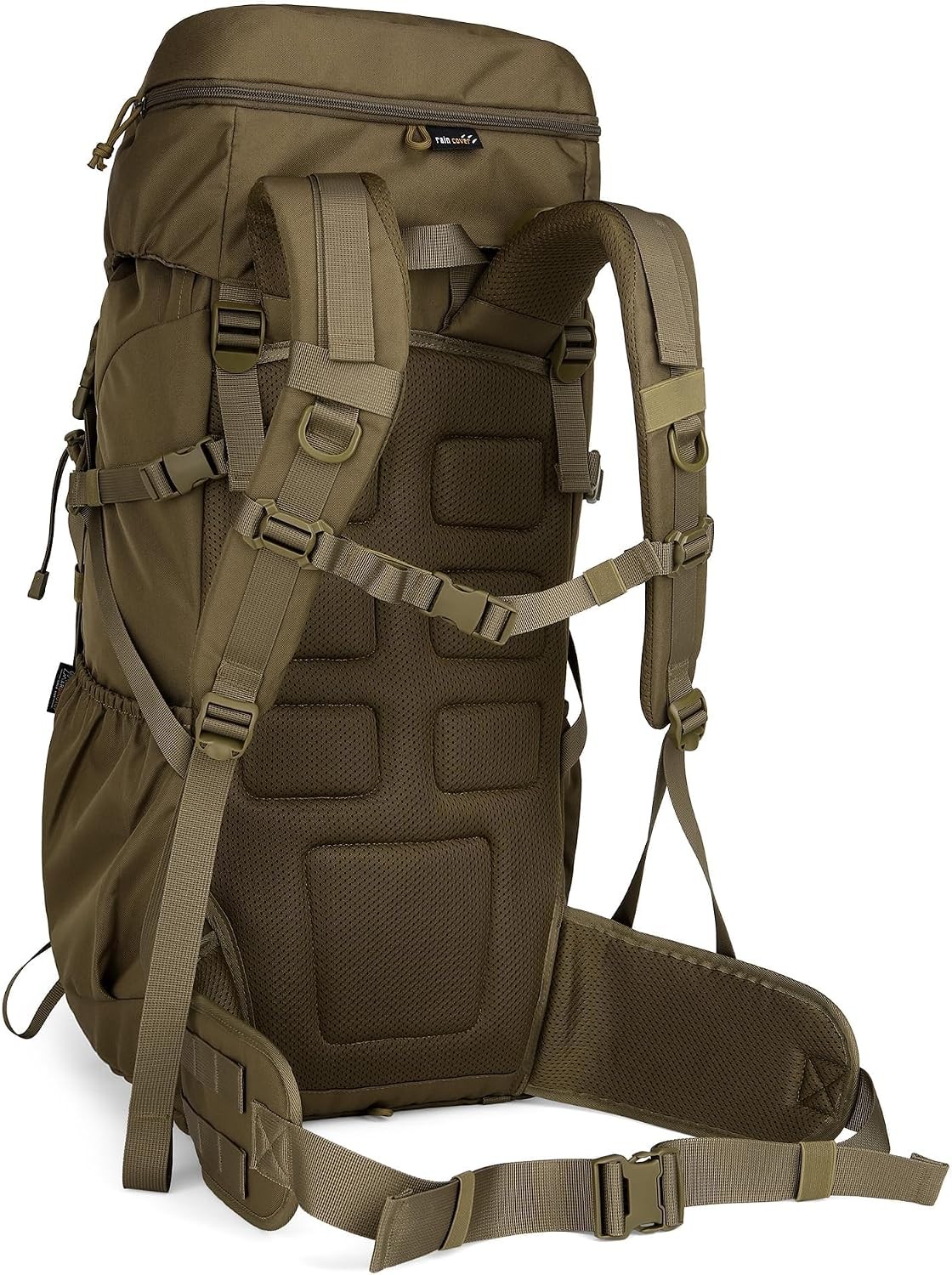 50L Hiking Backpack,Backpacking Backpack with Rain Cover for Hiking,Backpacking