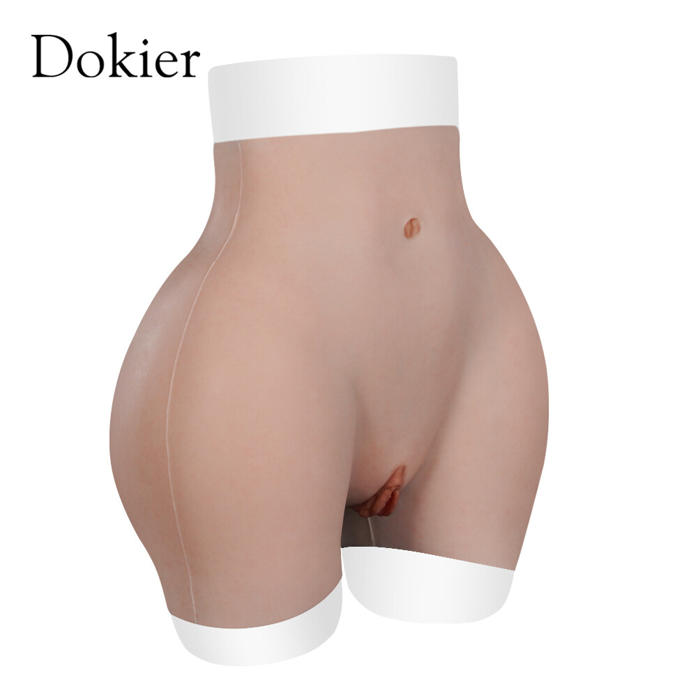 Realistic Silicone Fake Vagina Panty Hip Buttock Shaping Pants For Crossdresser