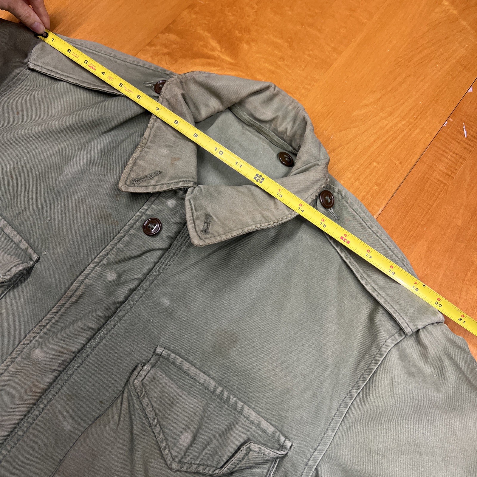 Korean War US Army Military Field Jacket M51 M-1951 Combat Cold Weather Medium
