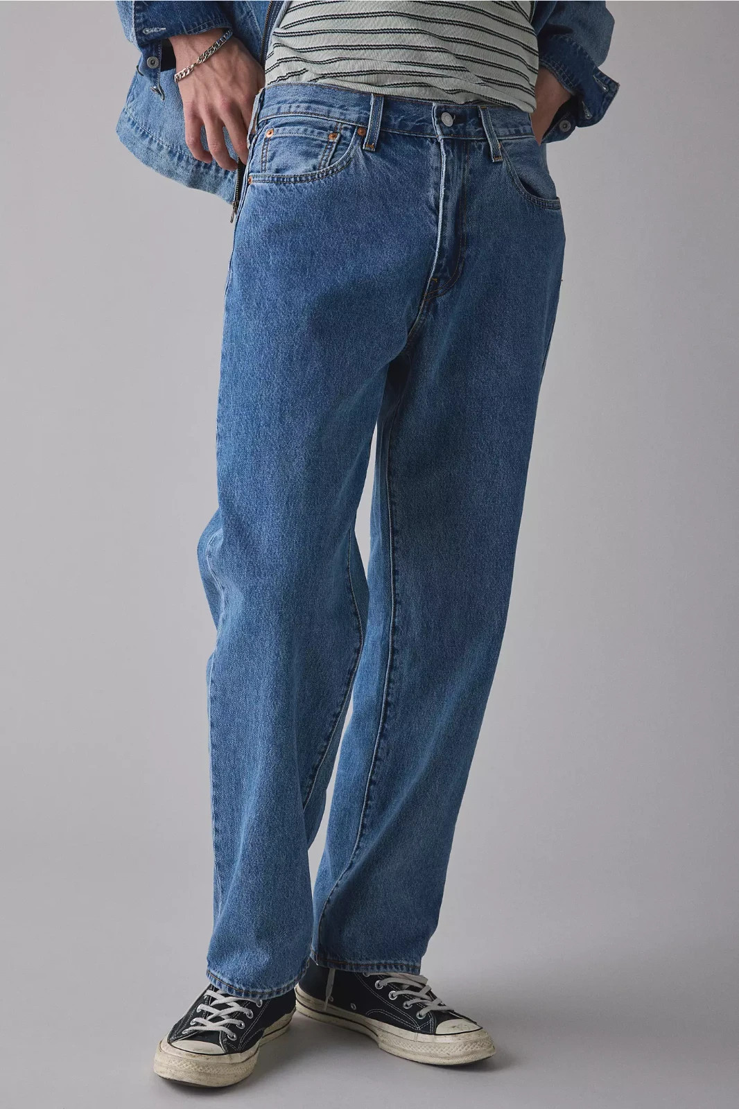 🔥RARE!🔥 $99 Levis Premium 568 Loose Straight Blue Jeans Men’s 30×32 🔥NWT!🔥