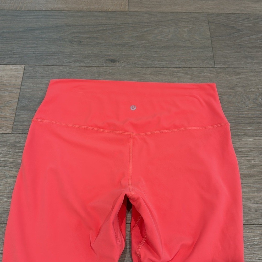 LULULEMON Pale Raspberry Align High-Rise Pant 25″ Active Yoga Leggings Size 14