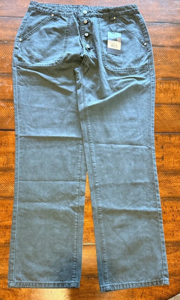 MNML Locust & Wild Honey Mens Heavy Laden Fatigue Pants – Vintage Black Size 31