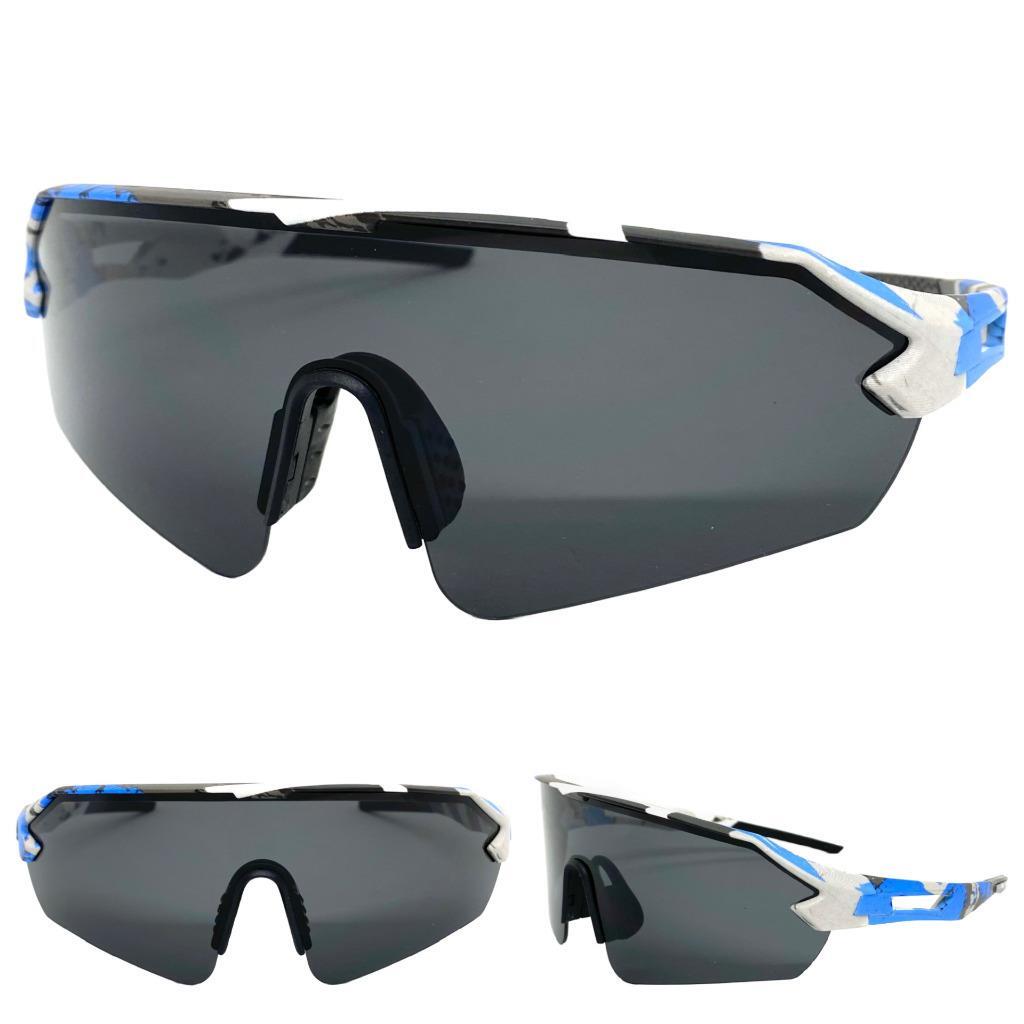 MILITARY TACTICAL Hunting Sports Wrap Safety Camouflage SUN GLASSES Large Frame