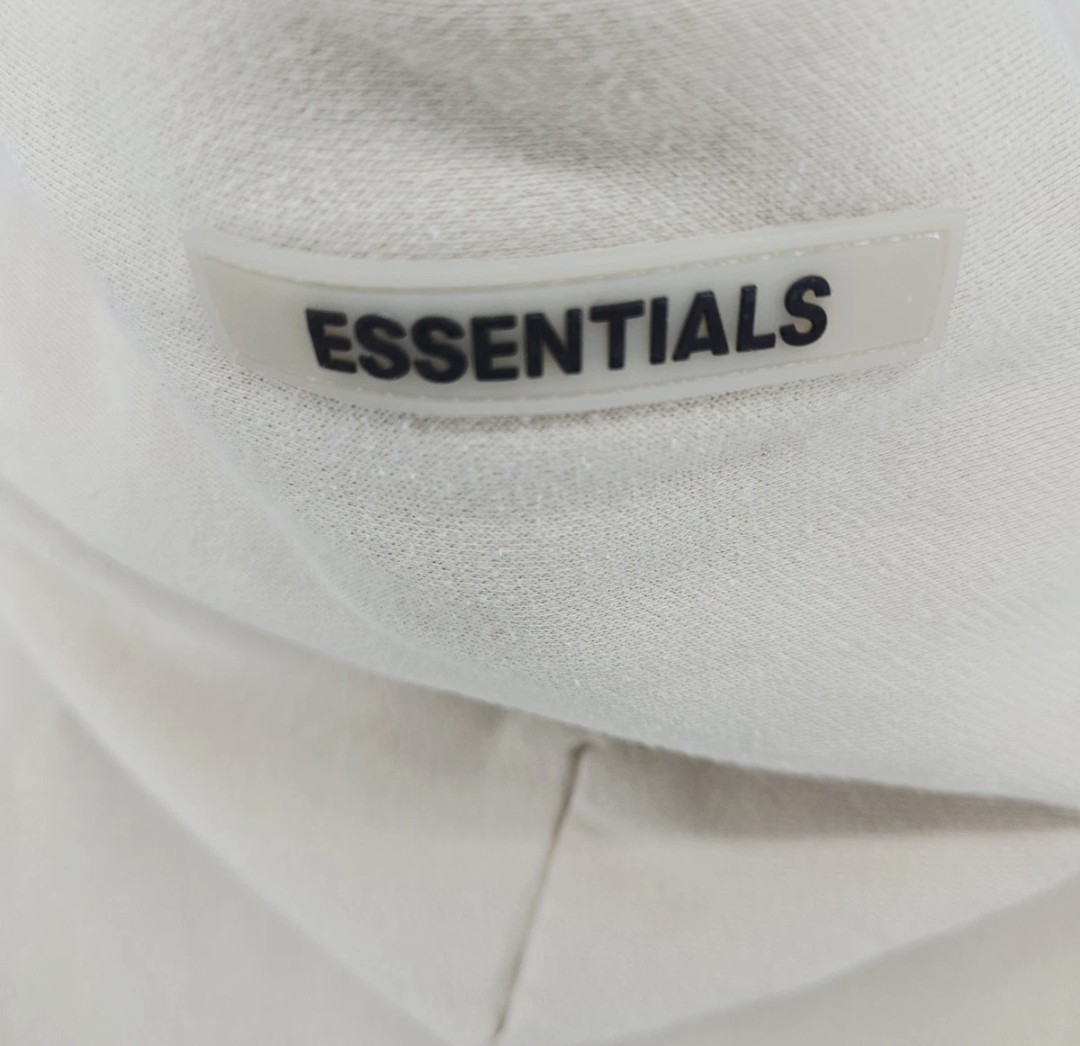 essentials hoodie large, lightly used in great condition. Color Beige