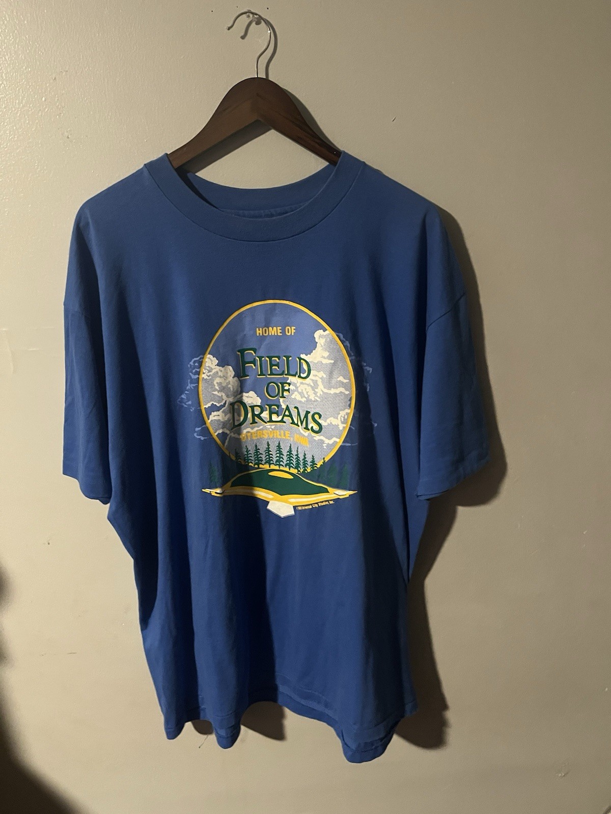 Vintage 1989 Hanes Fifty-Fifty Men’s Field of Dreams Dyersville Iowa XXL