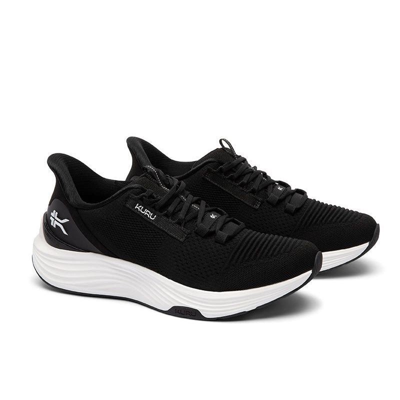 NEW Men’s Kuru ATOM 2- Jet Black-Bright White- SHIPS FREE!