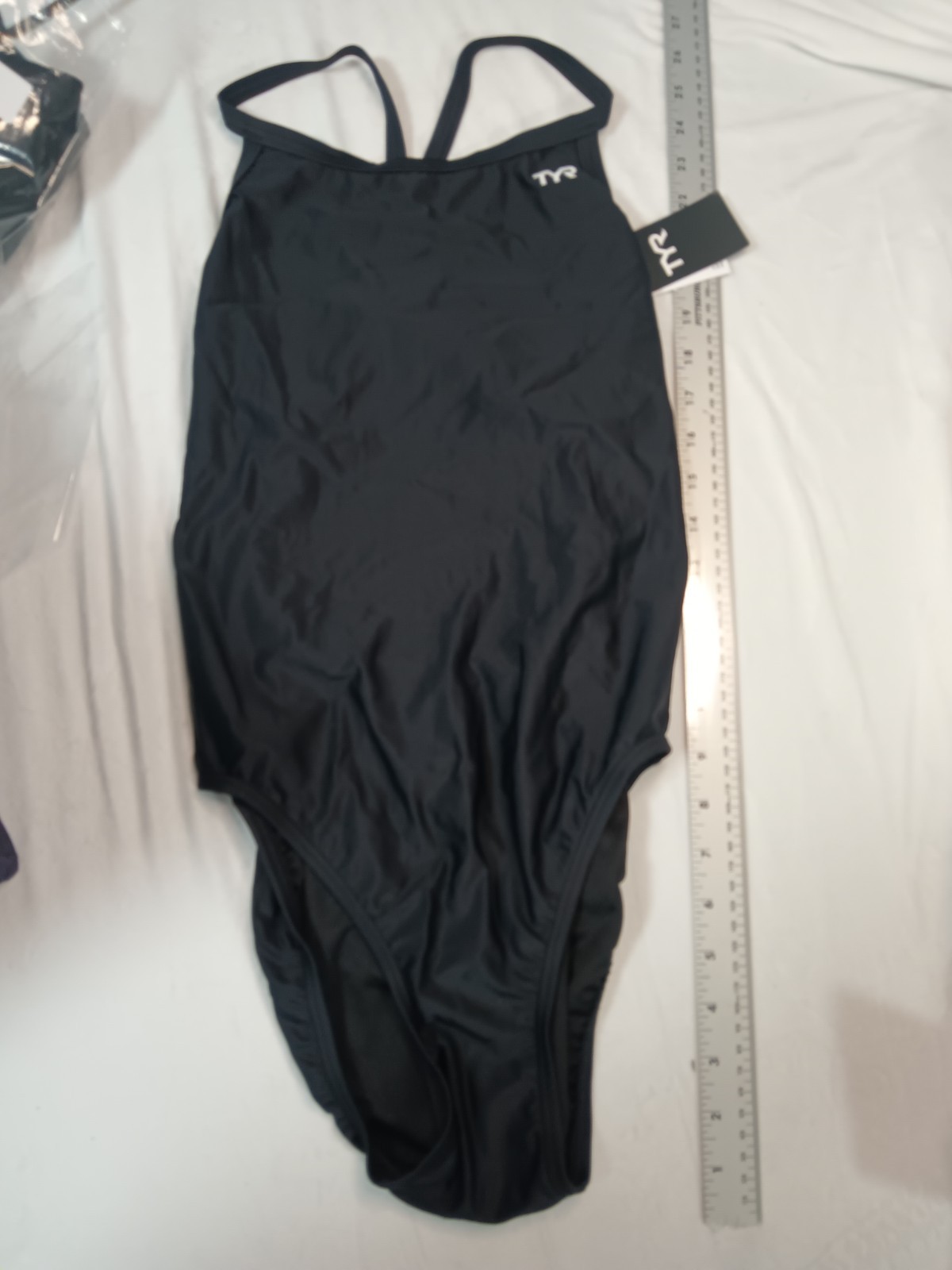 TYR Women’s Solid Diamondfit-A One Piece Swimsuit Black 36(L)