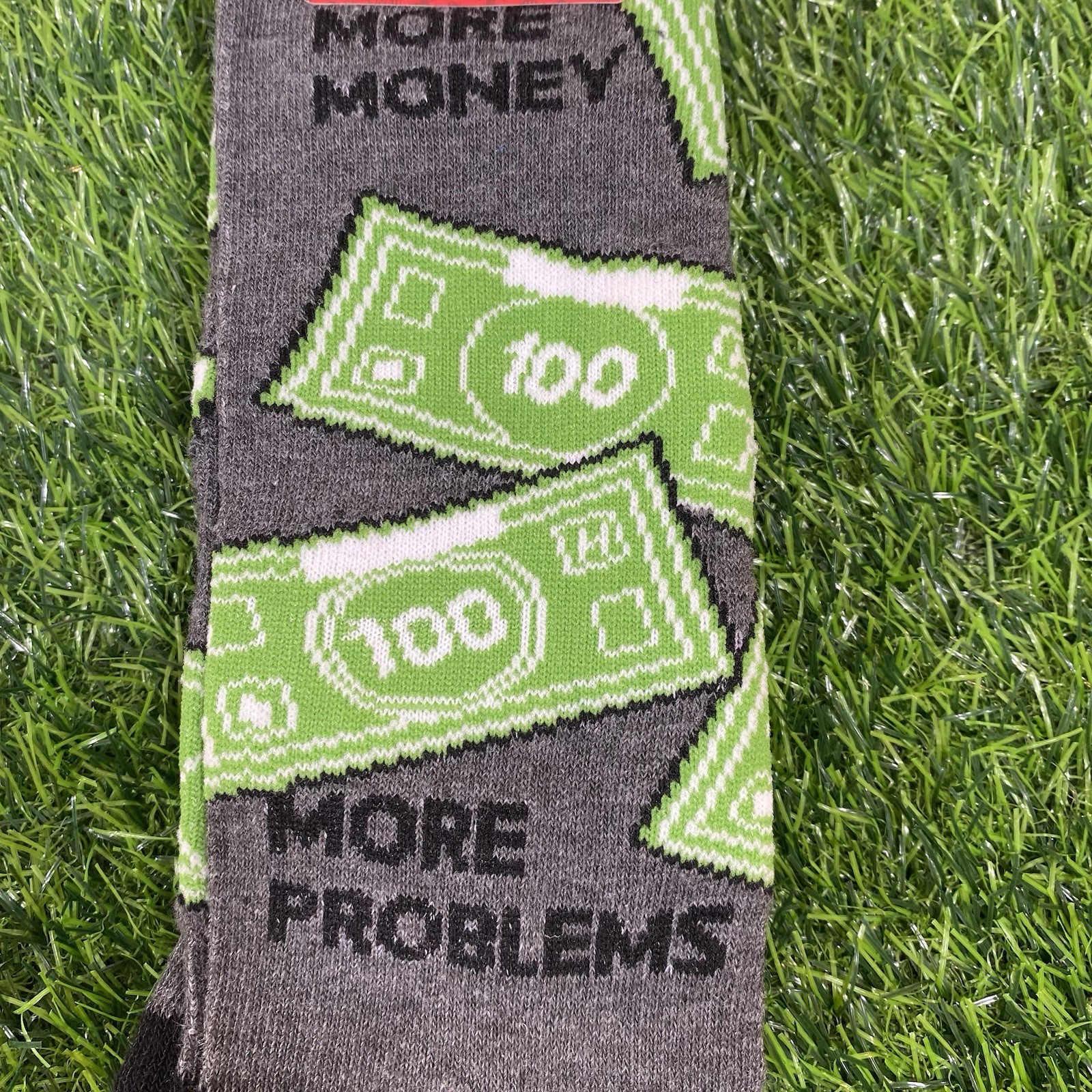 Hasbro Monopoly Board Game Mens Novelty Crew Socks Money Dress Socks 1 Pair