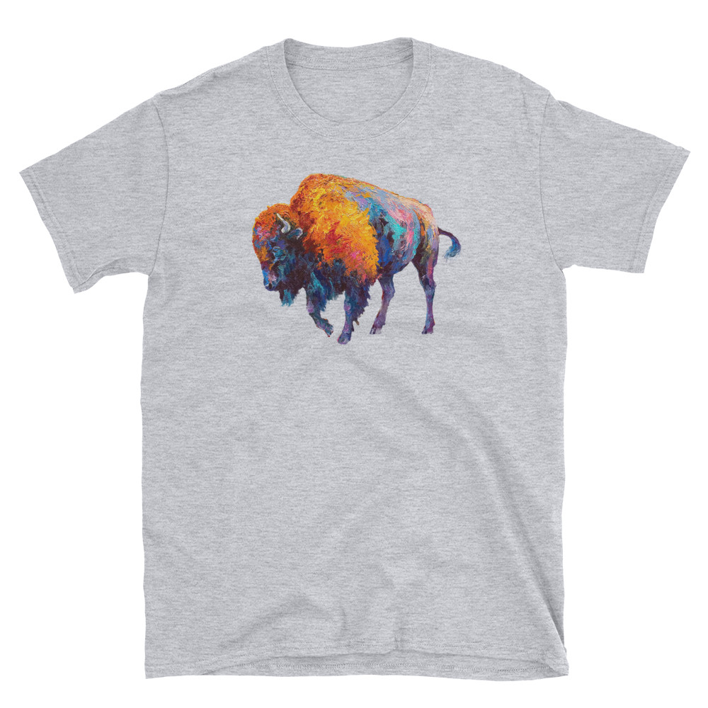 Buffalo Shirt American Bison Shirt Wild Animal Unisex T Shirt