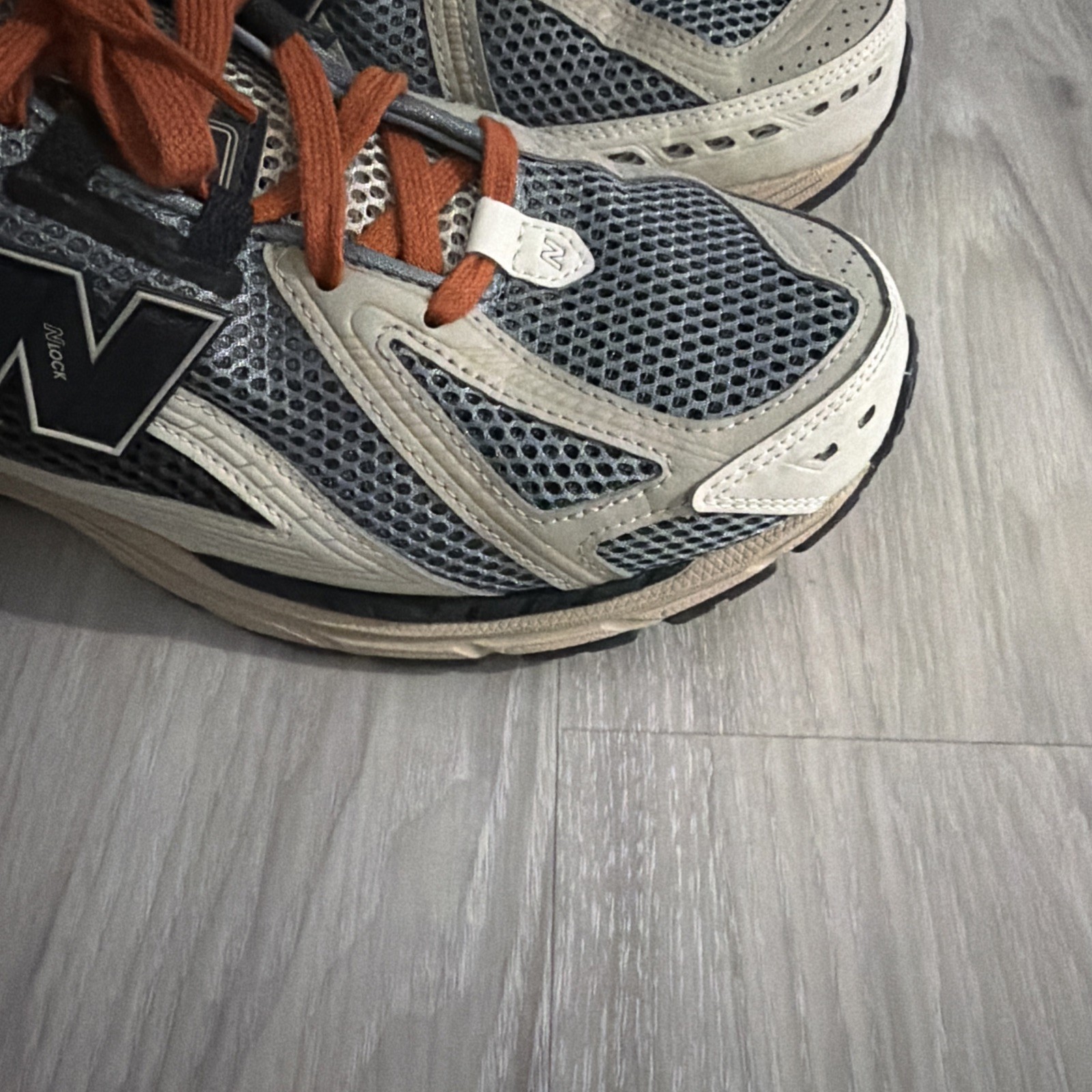 New Balance 1906R beige black orange Width D Men’s Size 13 Preowned
