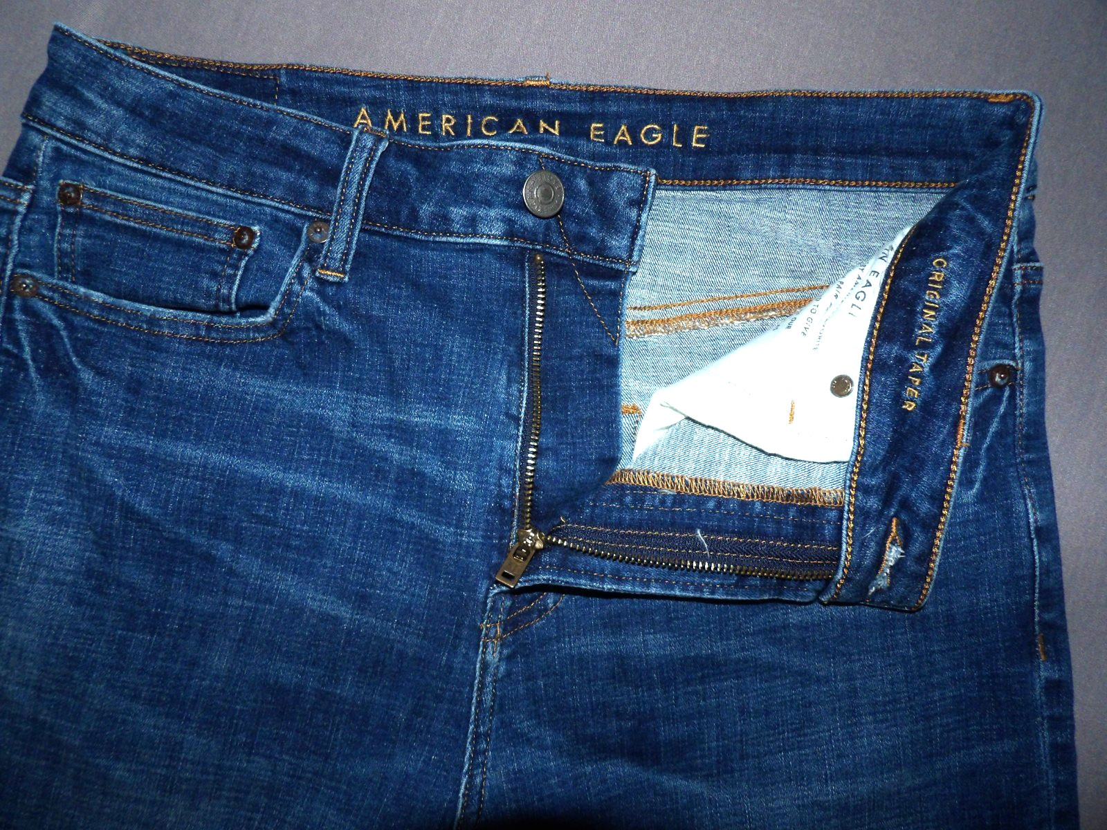 American Eagle Next Level FLEX Original Tapered Leg Denim Jeans Men’s 32 X 32