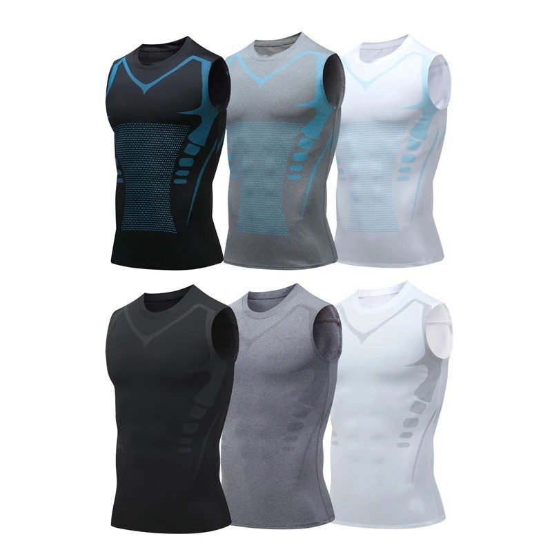 Shaperluv – Shaperluv Male Shaper Tank, Chest Gynecomastia Compression Tank Top