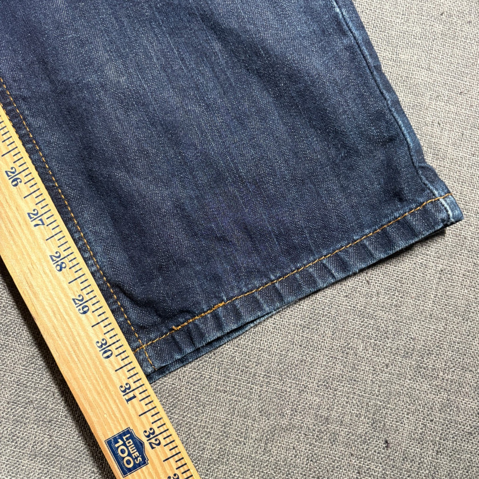 Levi’s 541 Athletic Taper Jeans Mens 34×32 Dark Wash Blue Stretch Denim