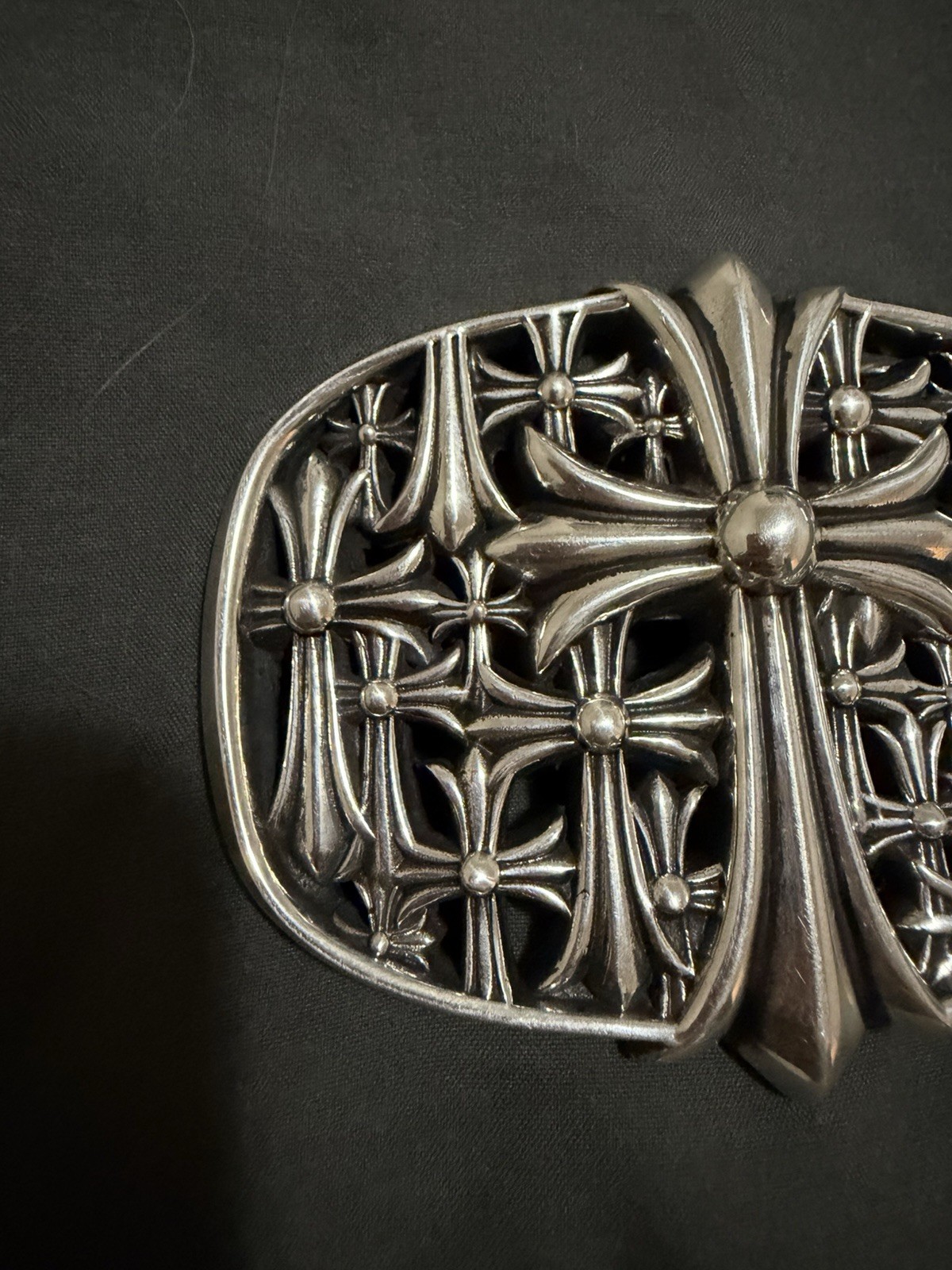Chrome Hearts Cemetery Belt Buckle
