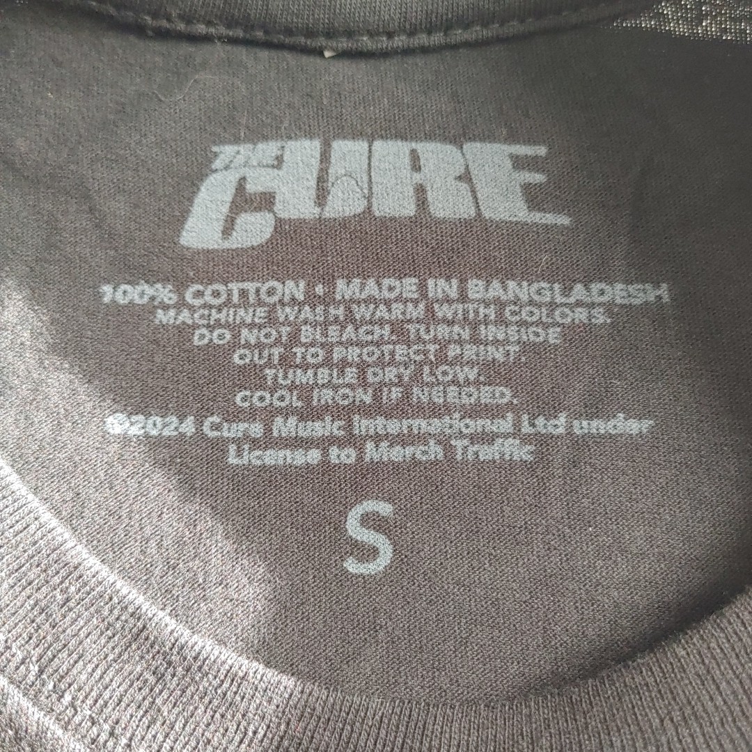 The Cure Robert Smith T shirt Black Size Small New With Tags