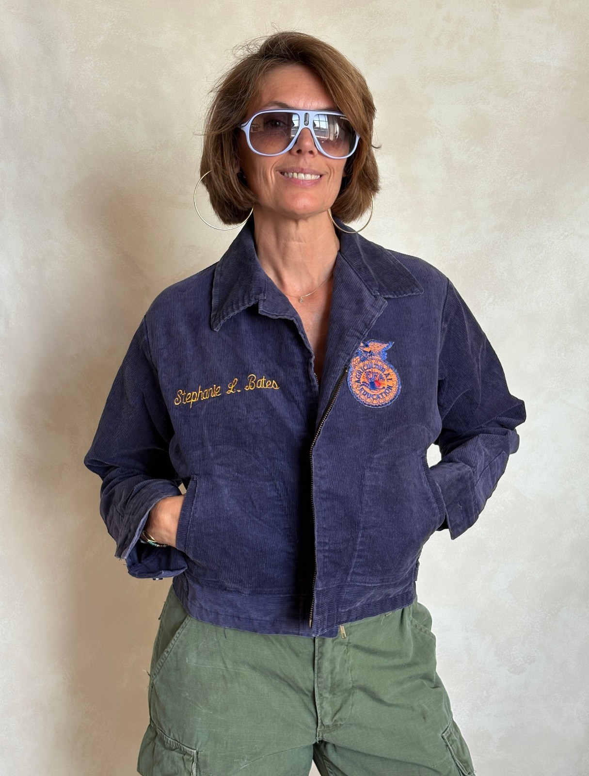 Size 38US / 48EU. Vintage Florida Future farmer of America jacket. Made in USA