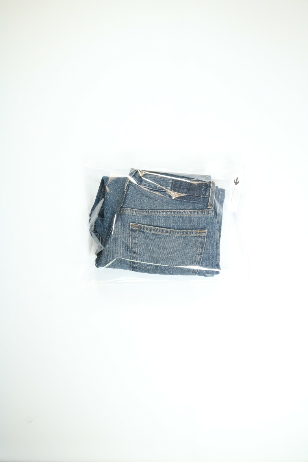 Mens Crisp Blue Denim Jeans 32×32 EUC