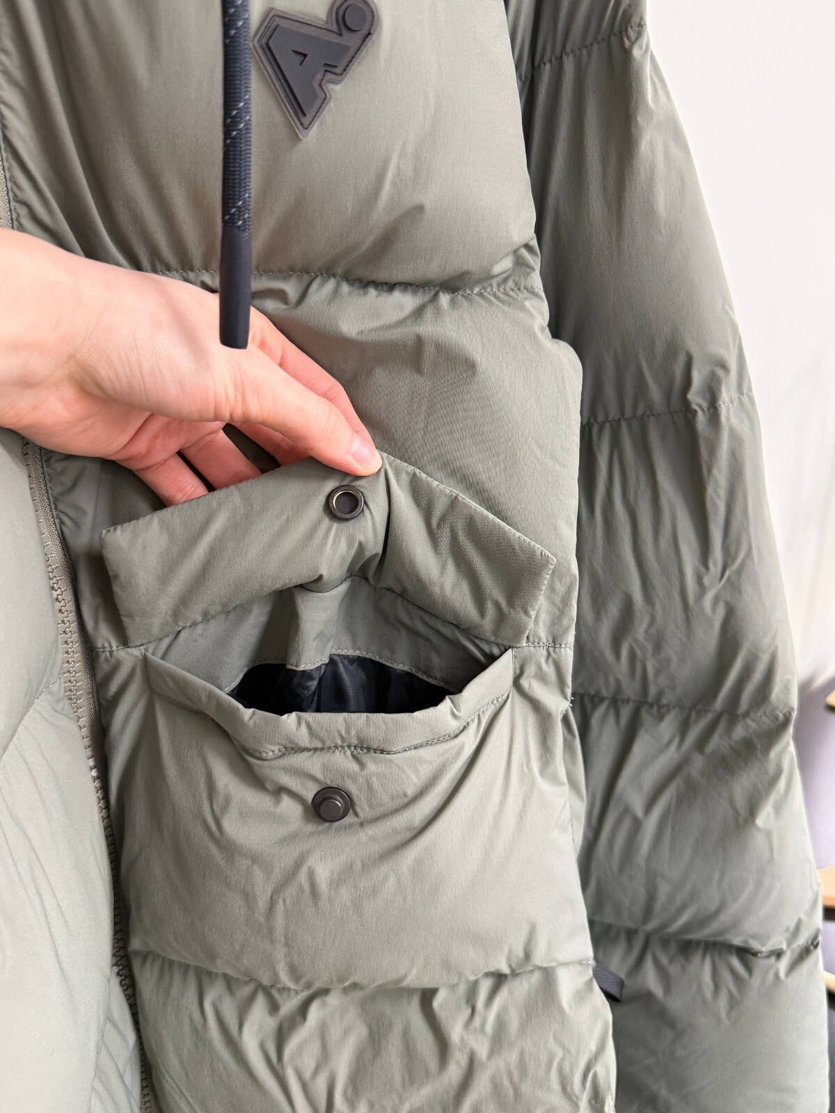 *CLEARANCE*The Arrivals Turbo Puff Man Jacket SAGE 9.1 [SIZE L]