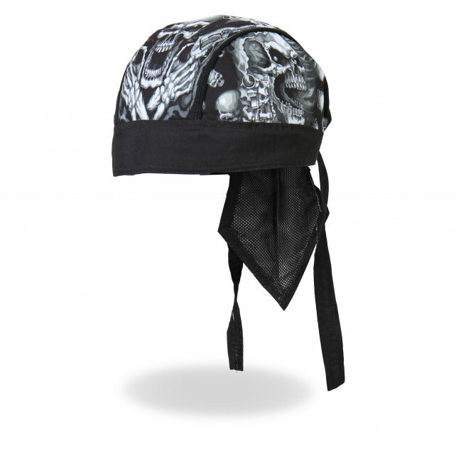 Assassin Motorcycle Biker Skulls Gothic Punk Headwrap Do-Rag Bandanna HWH1014