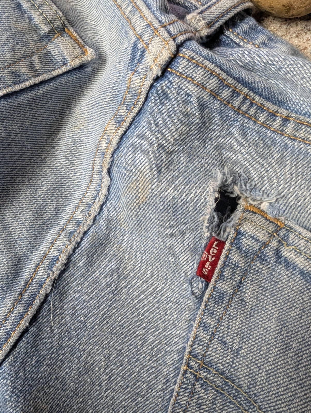 levis 501 vintage w34 l32 well worn see all pics