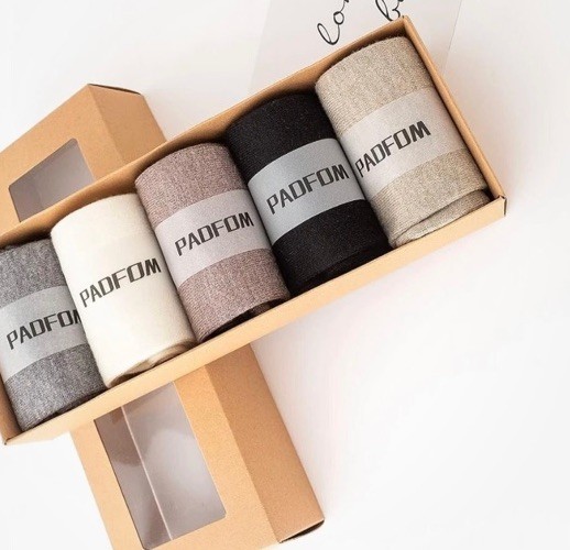 PADFOM Women Thin Cashmere Socks, Soft Medium, Black/Grey/Khaki/Beige/White