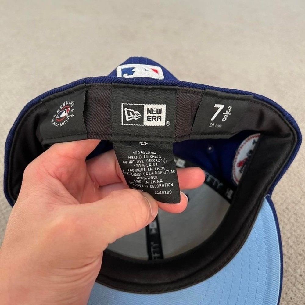 New Era Los Angeles Dodgers Fitted Hat 7 3/8