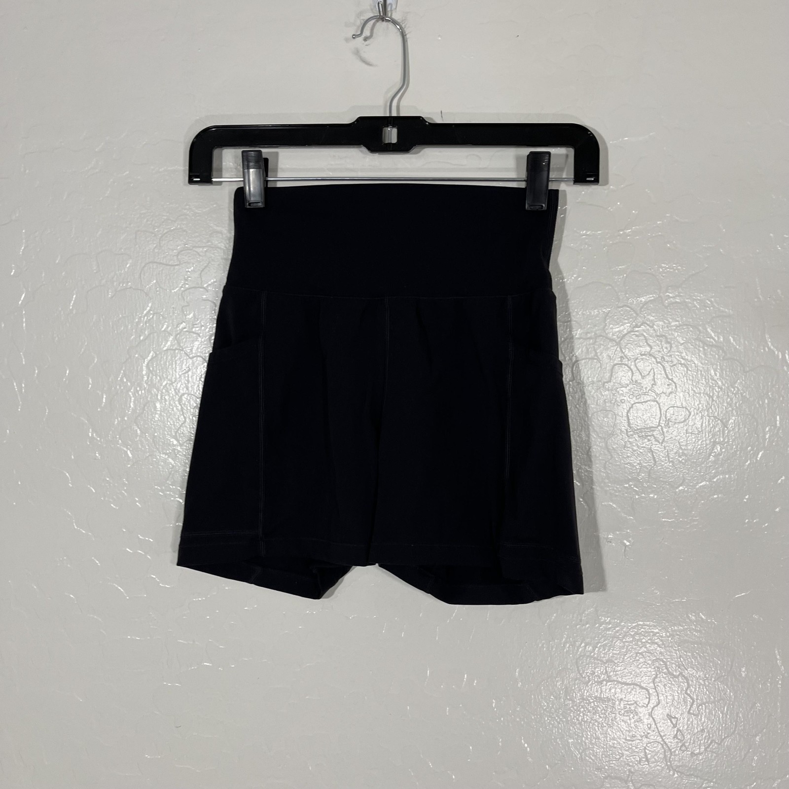 Buffbunny Collection Shorts Womens Medium Black High Rise 3.5 In Biker Athletic