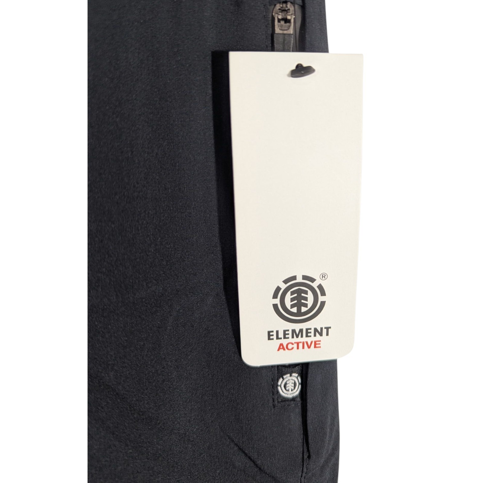 Element Skateboarding Joggers Y2k Pants Mens size Small Black Skater Zip Pockets