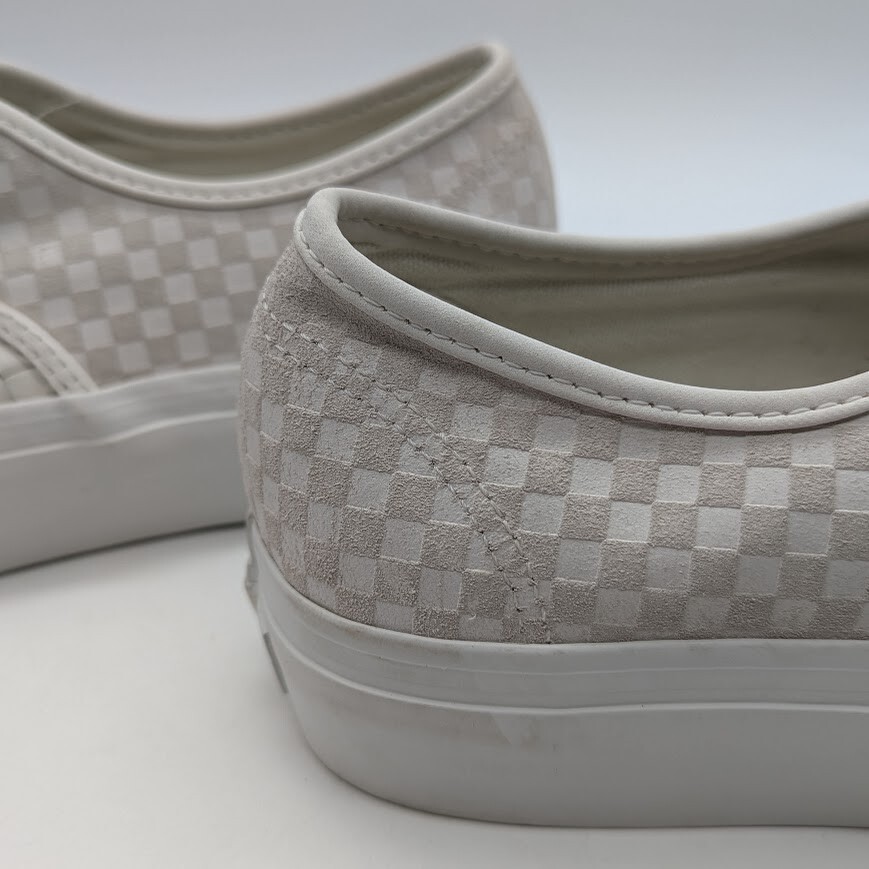 Vans – Authentic Platform 2.0 – Size 8M/9.5W – White Leather / Blanc De Blanc