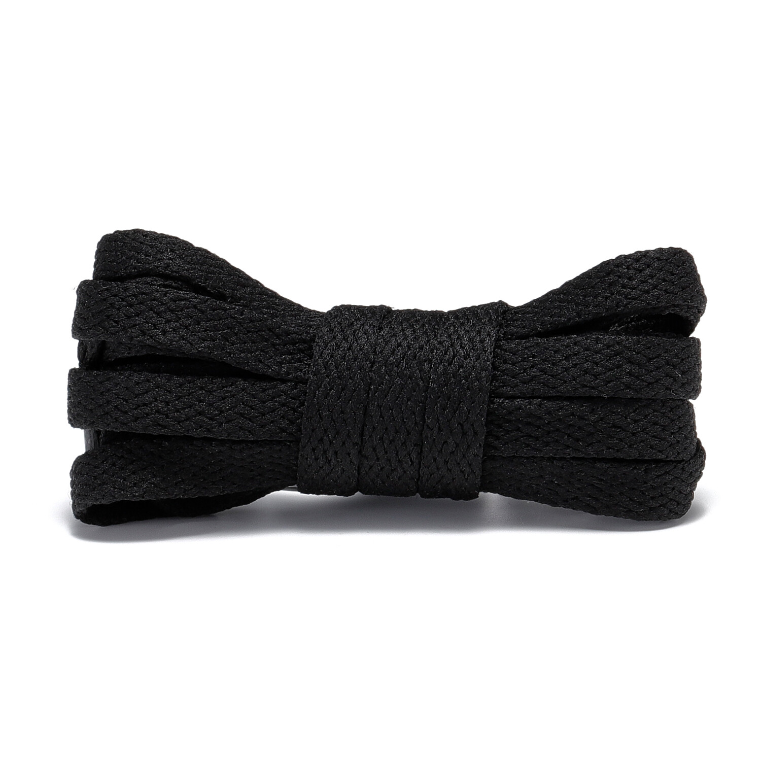 2Pair 24 27 36 45 63 72 Inch Flat Shoelaces Replacement for Sneakers Boots Black