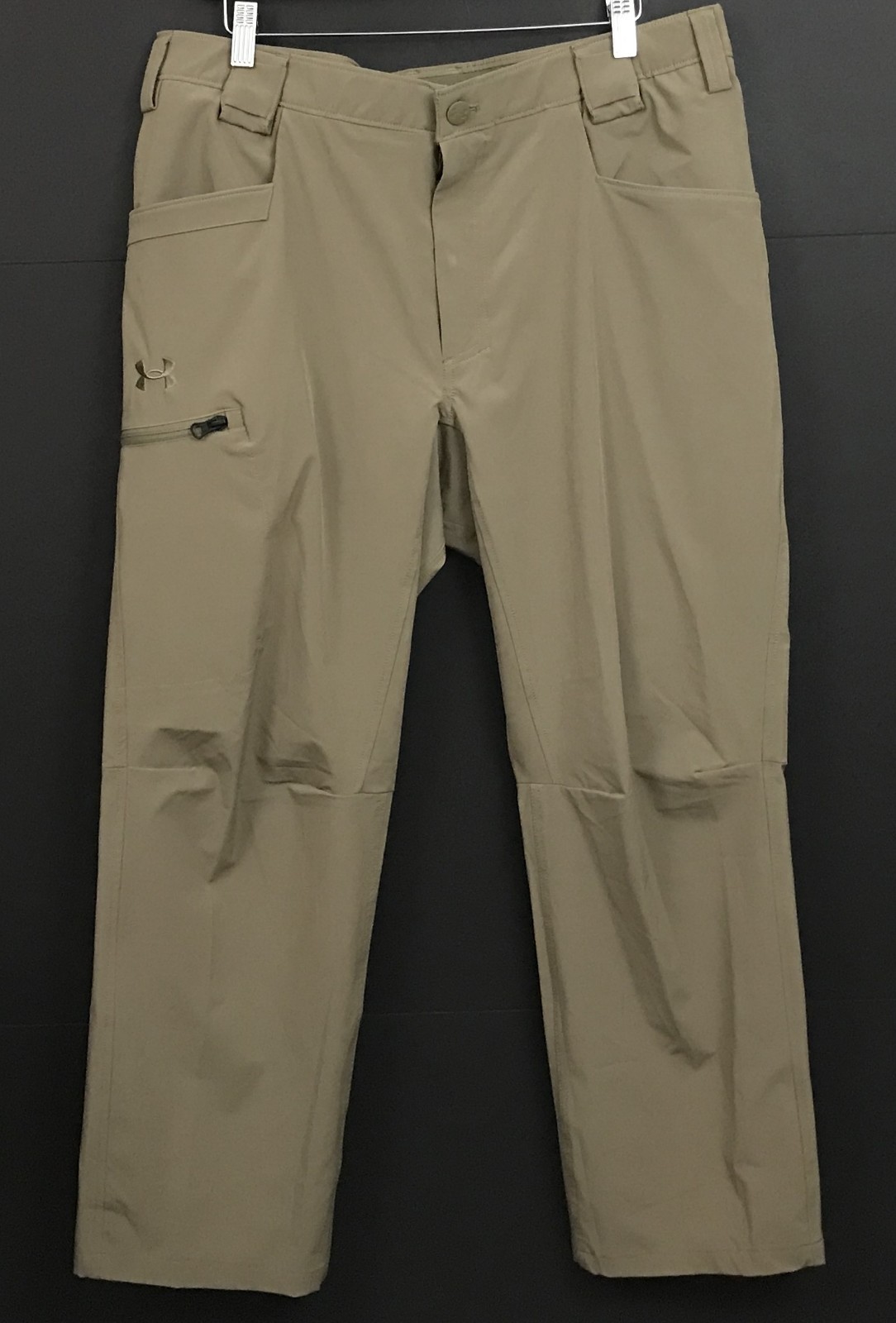 Under Armour Men’s UA Defender Pants Khaki 1379200 Size 36 X 27
