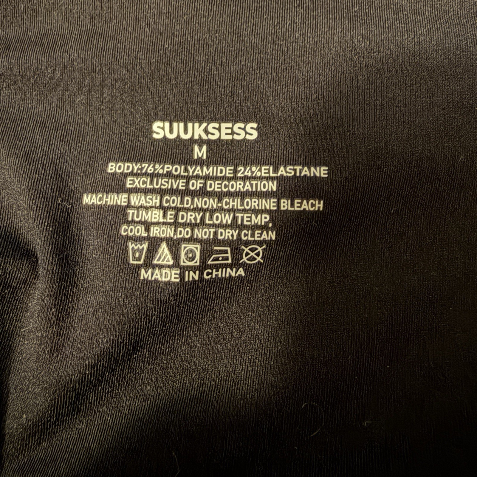 SUUKSESS Backless Y2K Tank Top with Black Small Boat Neck Shirt M Medium