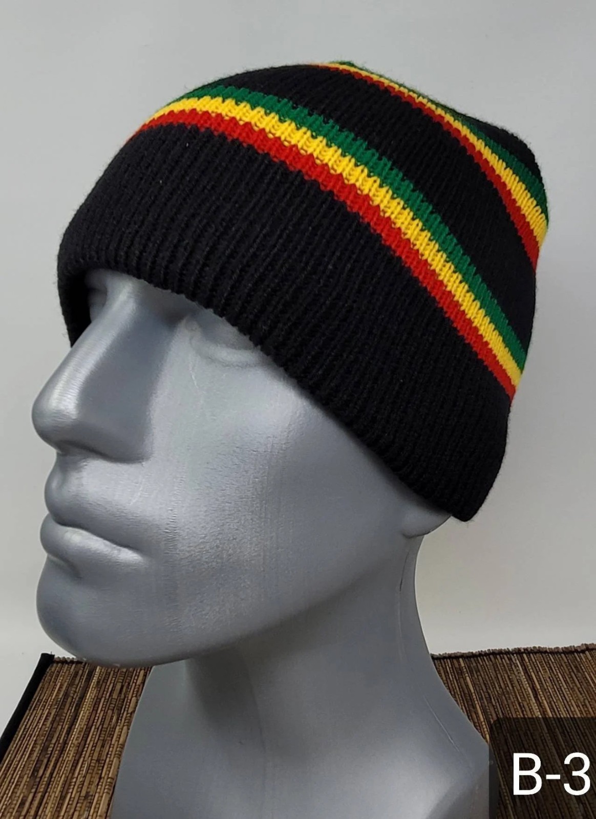 Rasta Beanie Unisex – Rastafari Reggae Beanie Hat | Jamaican Rasta Colors Reggae