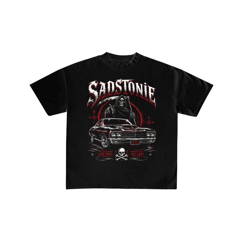 Grim Reaper Muscle Car Tee