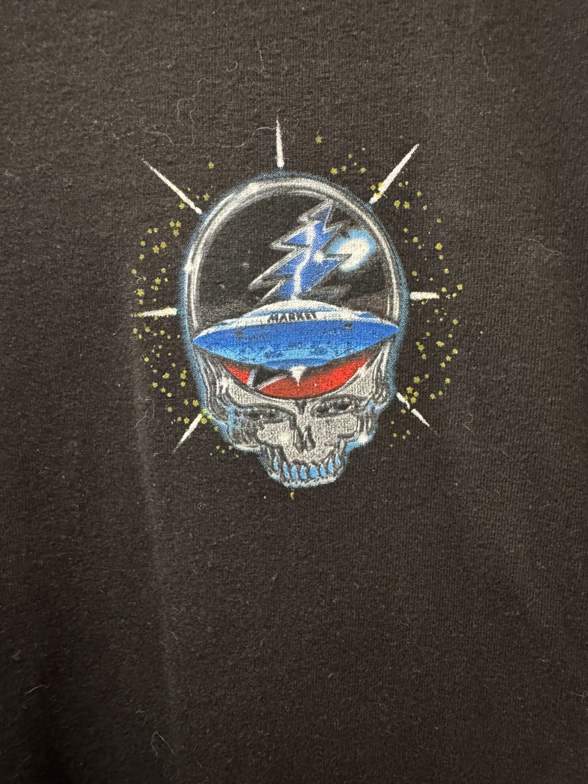 Chinatown Market Grateful Dead T-Shirt XXL 2XL Long Sleeve Alien Dancing Bears