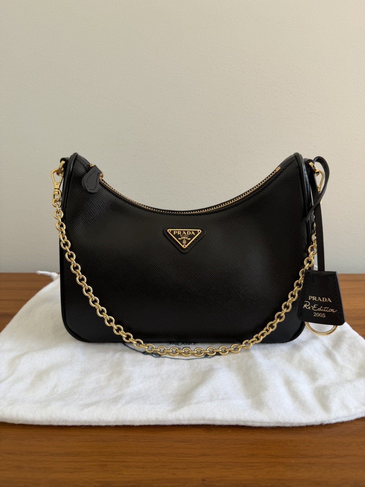 Prada Re-Edition 2005 Saffiano Leather Bag