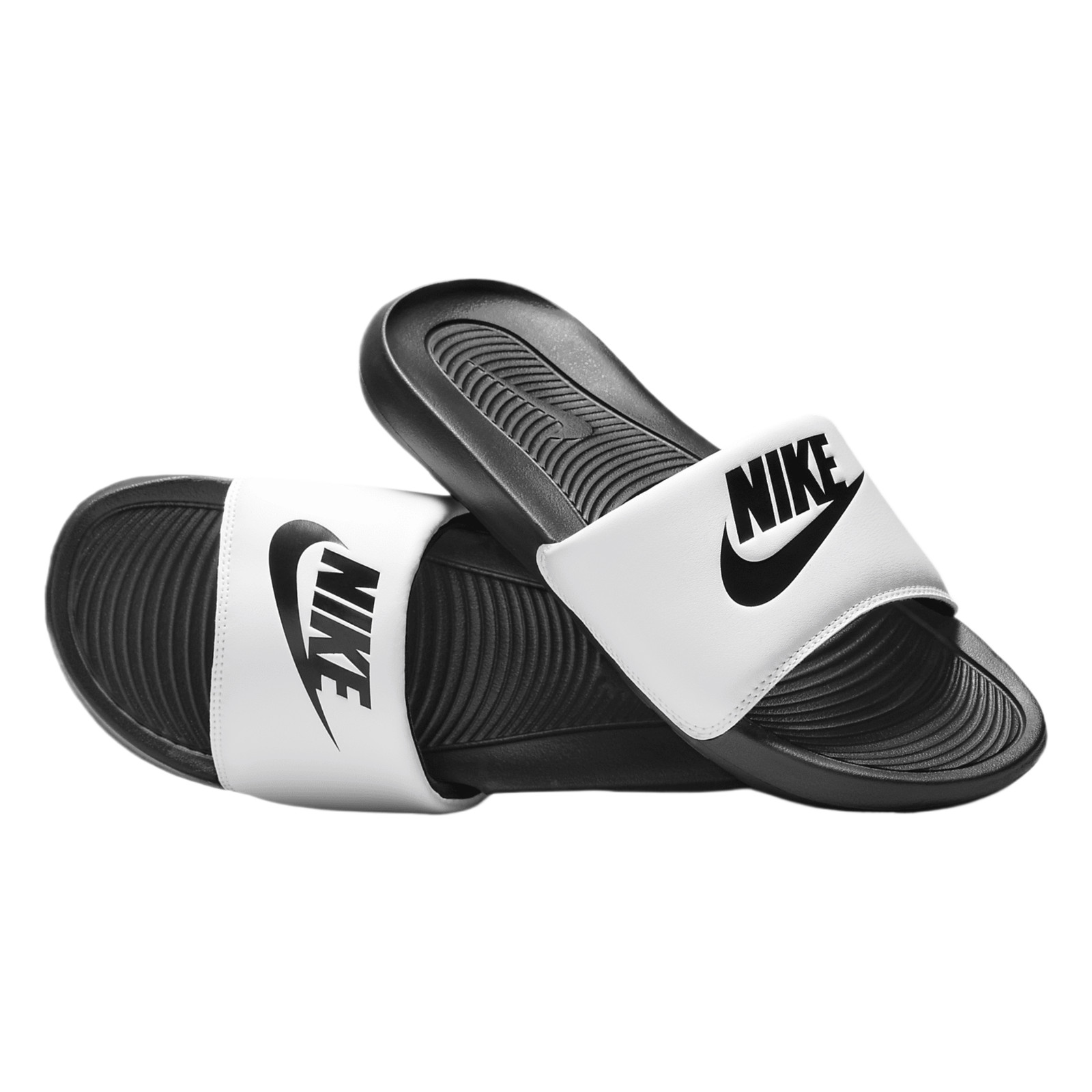 Nike Victori One Slide Mens Size 12 Black White CN9675-005 Sandal New Box