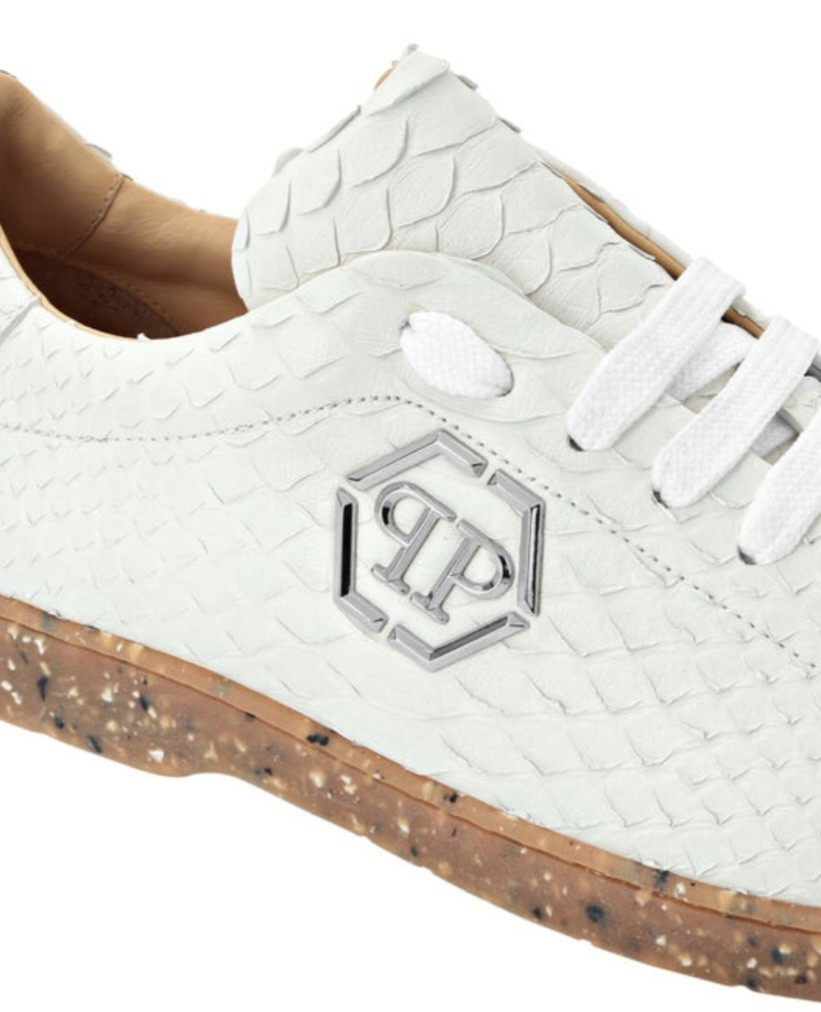 PHILIPP PLEIN LO-TOP PYTHON SNEAKERS / 41 / NEW /