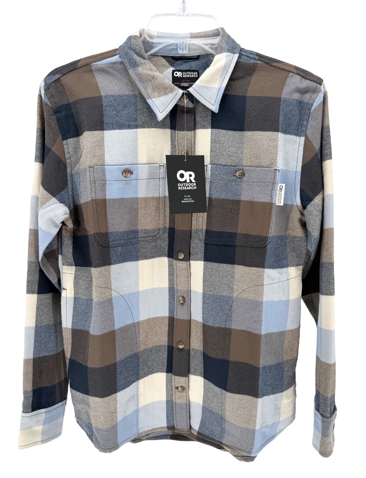 Outdoor Research Women’s Feedback Flannel Twill Shirt, Assorted