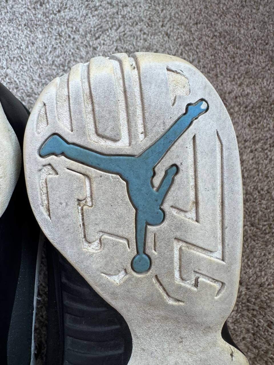 Jordan 9 Retro University Blue SZ 9 cm27 S.03