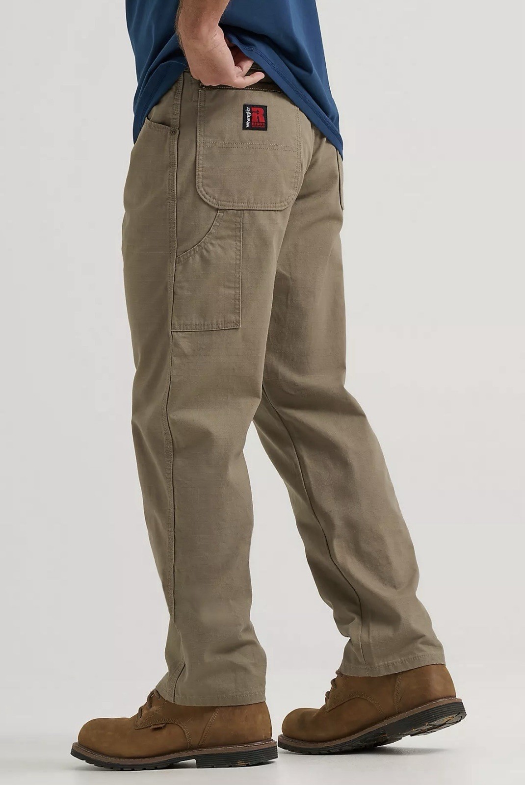 Wrangler Riggs Workwear Cargo Carpenter Pants Men’s 35 X 30 Brown (actual 32×29)