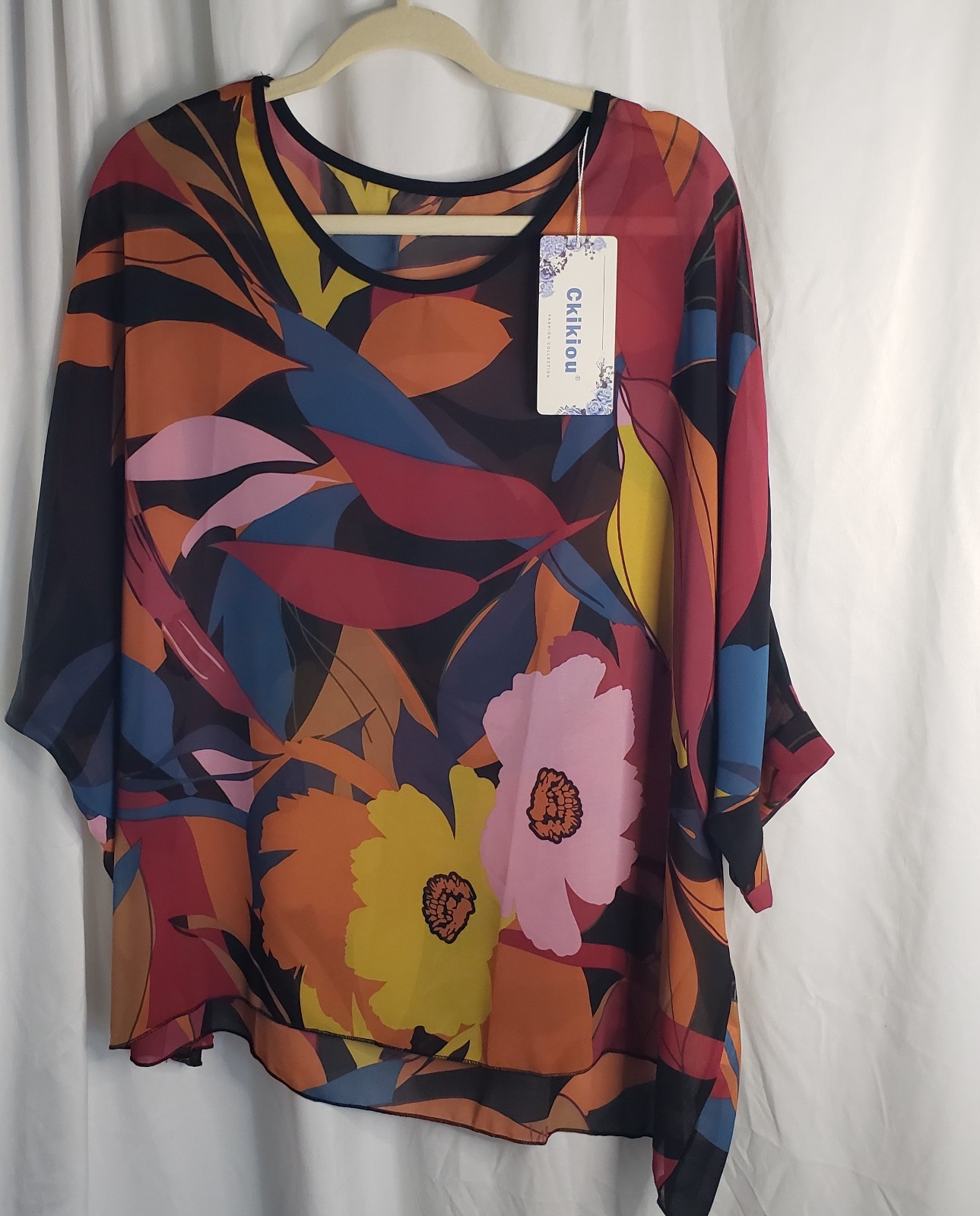 Poncho Ckikiou One Size Poly Spandex hand wash