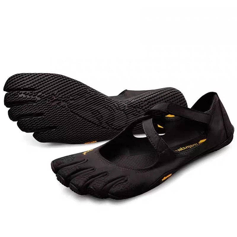 Vibram Five Fingers Women’s V-Soul Sneaker Black Training Fitness Anti-Slip Shoe