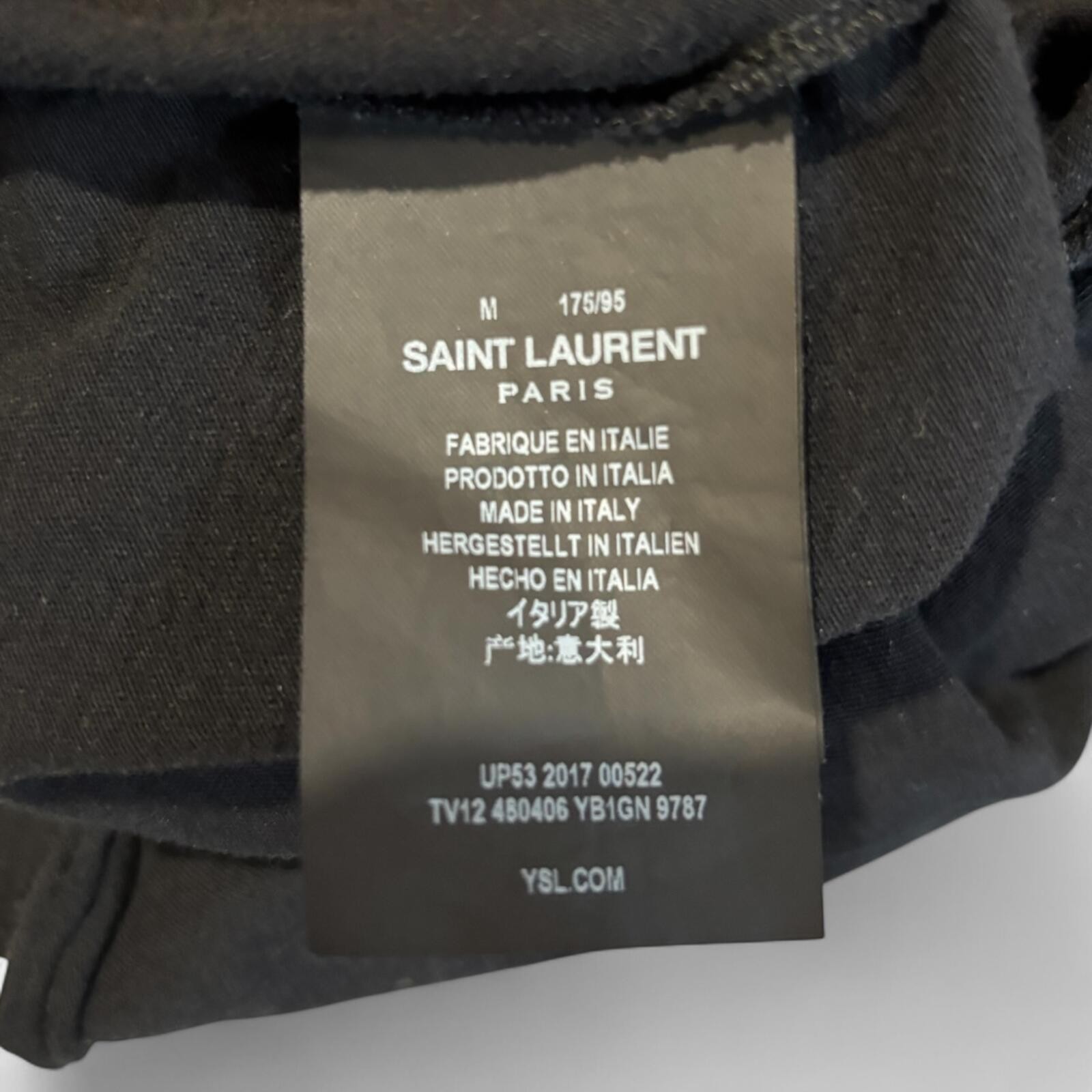 Saint Laurent Paris Logo Tee