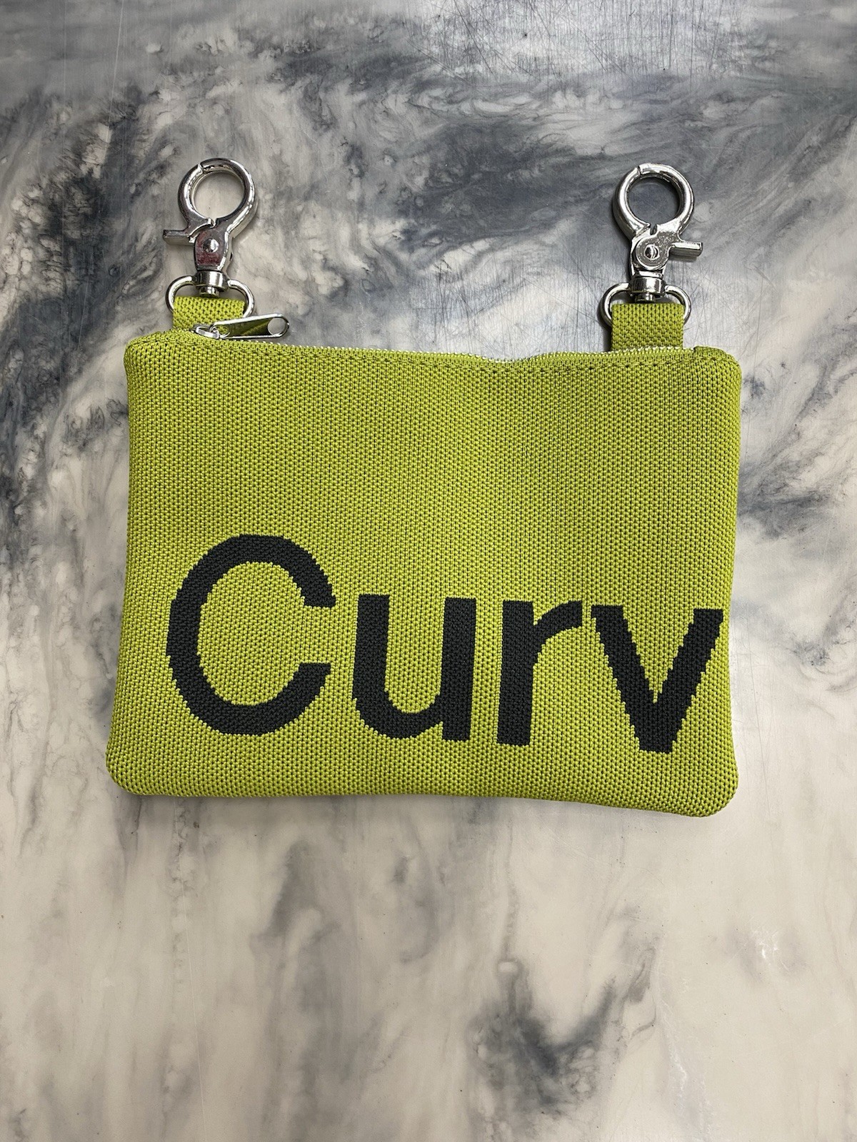 Curves by Sean Brown tote bag Lemon Grass Small Brand new Authentic