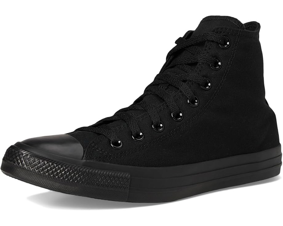 Converse Chuck Taylor All Star Canvas High Top Shoes in Black Monochrome M3310