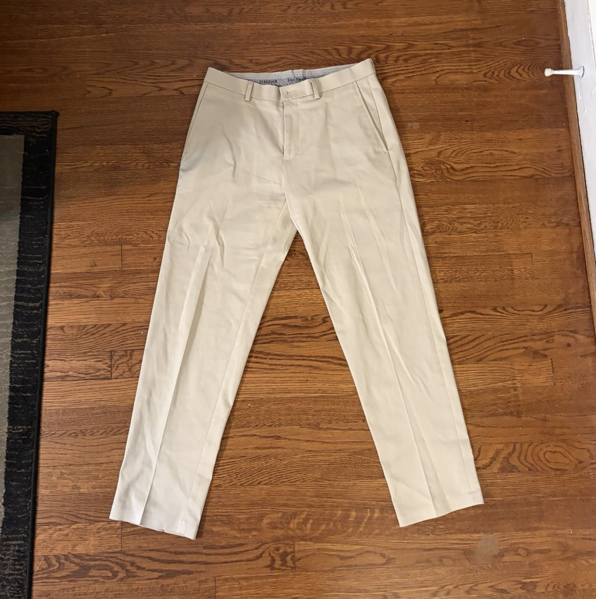 Dockers Free Premium Khaki Beige Slim Tapered Twill Pants 30W Pockets